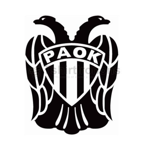 PAOK Thessaloniki T-shirts Iron On Transfers N3280 - Click Image to Close